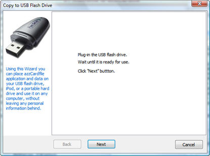 AZZ add to USB drive
